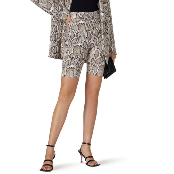 AFRM Snakeprint bike shorts XS - Picture 1 of 4